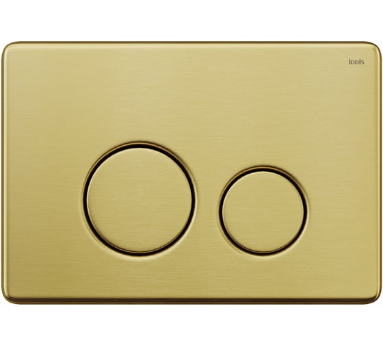 Клавиша смыва IDDIS универсальная, золото, Юнистил (Unisteel), 001 UNS01GGi77