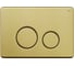 Клавиша смыва IDDIS универсальная, золото, Юнистил (Unisteel), 001 UNS01GGi77 1
