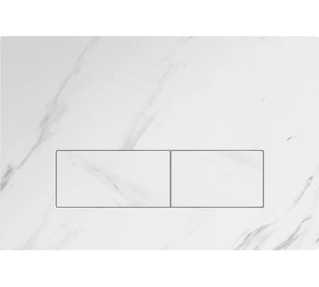 Универсальная клавиша смыва IDDIS On-X белый мрамор 001 ONX01W0i77