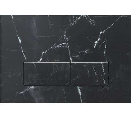 Универсальная клавиша смыва IDDIS On-X чёрный мрамор 001 ONX01B0i77