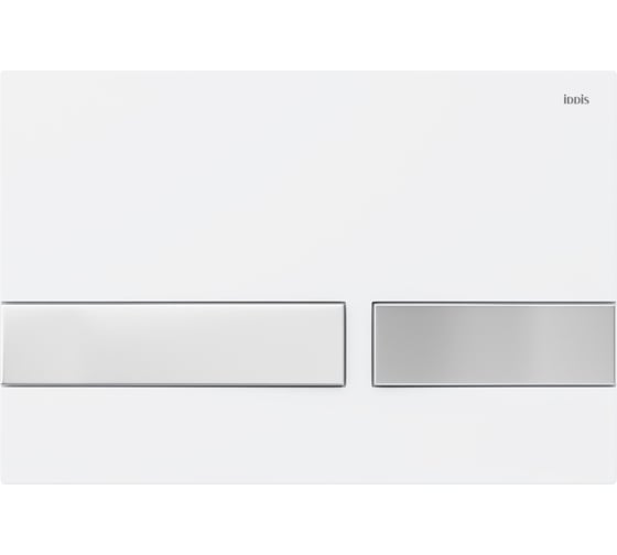 Универсальная клавиша смыва IDDIS Unifix белый 006 UNI06WCi77 1