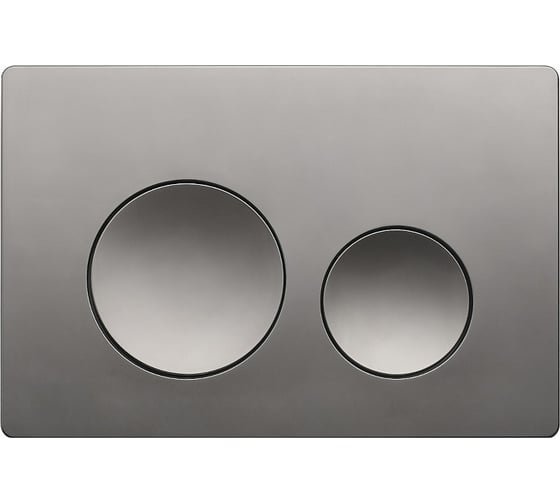 Клавиша смыва AZARIO NEW оружейная сталь, пластик (инст.AZ-H401A и AZ-501A) 00096857