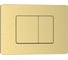 Клавиша смыва Iberica Blanca ESTI-S 246 х 165 мм, золото глянцевый, ABS пластик IB.B085.006.001 1