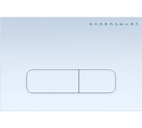 Панель смыва HYDROSMART белая с прямоугольными клавишами 07811.W