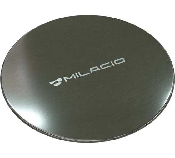 Декоративная крышка MILACIO Milacio вороненая сталь MCU.004.GM 1