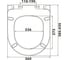 Сиденье для унитаза с микролифтом AV Engineering STATUS, ЦИ-2645248887 3
