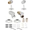 Комплект для п/с SMT 3/4ВРх1/2НР с эксцентр.,отражат. хром, SMT750/2SCH040504CN 2