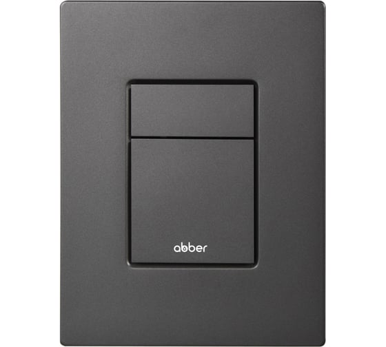 Кнопка смыва пневматическая ABBER оружейная сталь AC0123NG