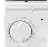 Термостат комнатный PROFACTOR электромеханический, 16А, 230V, PF TR 642