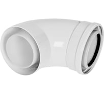 Отвод конденсационный коаксильный STOUT 90 D110(п-м)/160(п-м) SCR-1116-000090 PEE9H4MMBHVNUP