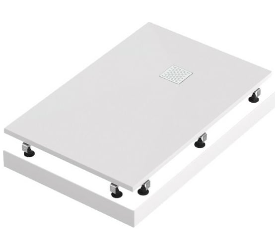 Экран GooD DooR ABS 1000x900 белый ЭЛ00142
