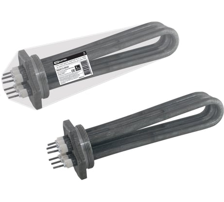 ТЭНБ-3,0кВт TDM ELECTRIC вода P, 220В ТЭН-54, В, 13, 1,0кВт, установочная длина 270 мм, фланец G2,5, углеродистая сталь SQ2512-0029