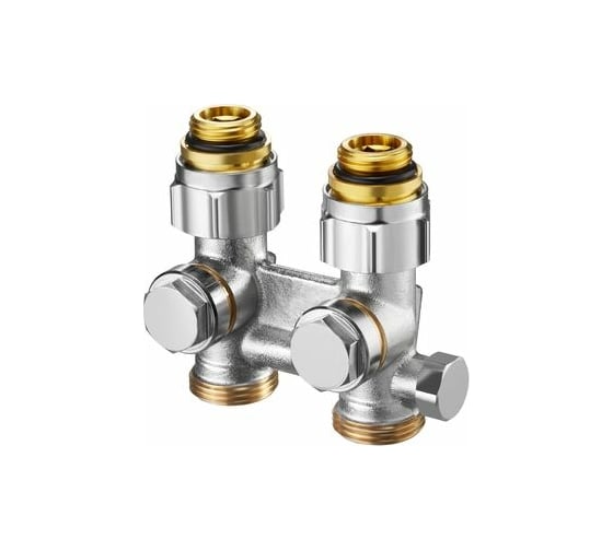 Запорно-присоединительный узел Oventrop Multiflex F, 1/2 HP x 3/4 HP 1015993