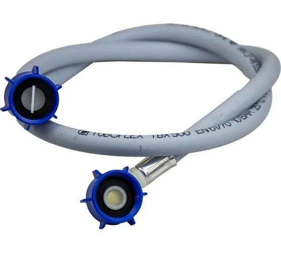 Заливной шланг Tuboflex 1 м, 3/4"гайка-3/4"гайка, угловая ТВХ50010 1