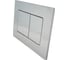 Клавиша смыва NEW хром (квадратная), пластик (инст.AZ-501A и AZ-H401A) Azario 00095159 2
