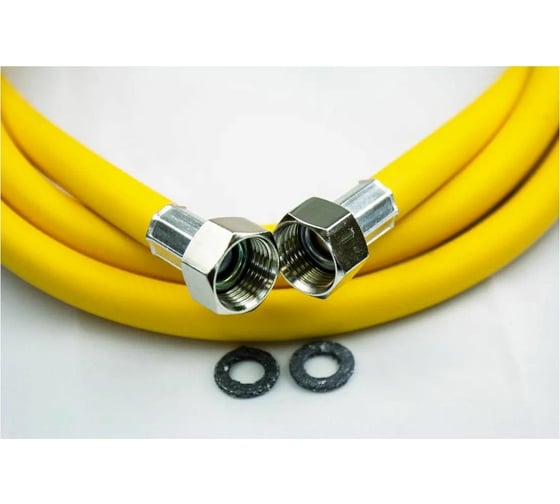 Шланг ПВХ для газовых приборов TUBOFLEX 1/2" х 60 см г/г TF71010У 4620759660216 1