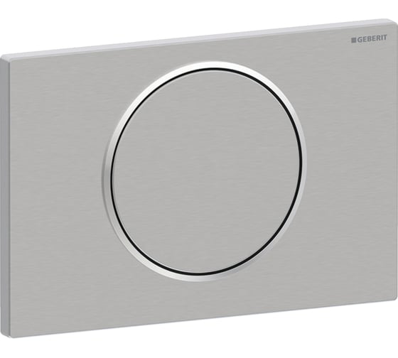 Клавиша смыва для инсталляции Geberit Sigma10 одинарный смыв, полированные, с легкоочищаемой поверхностью 115.758.SN.5