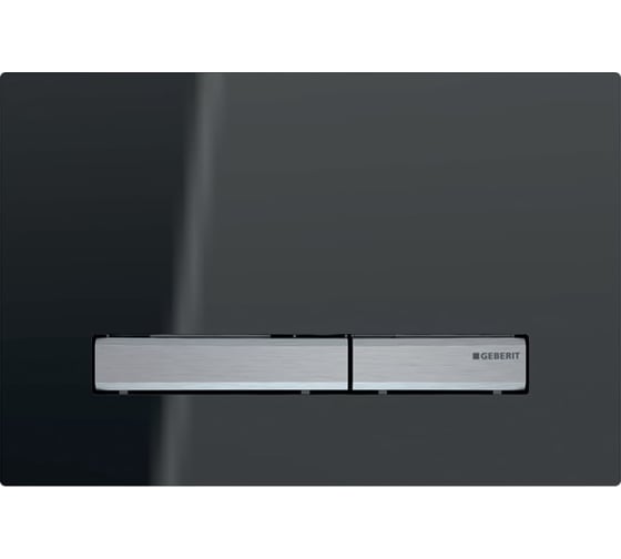 Клавиша смыва для двойного смыва Geberit Sigma 50 хромированный черный/лава 115.788.JK.2