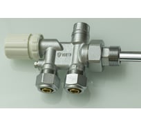 Узел ViEiR M30x1,5 ручной регулировки для нижнего подключения радиатора VR320 (V)