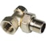 Вентиль настроечный угловой радиаторный BYR PEX 3/4 MF, 15 шт 8232-15 1