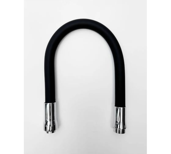 Излив гибкий ESKO для кухни, черный/хром, EH401BCr