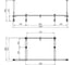 Каркас для пристенной ванны AM.PM X-joy 170x75 см W94A-170U75W-R 2