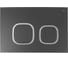 Клавиша смыва универсальная IDDIS Unifix 004 черная UNIS4BCi77 1