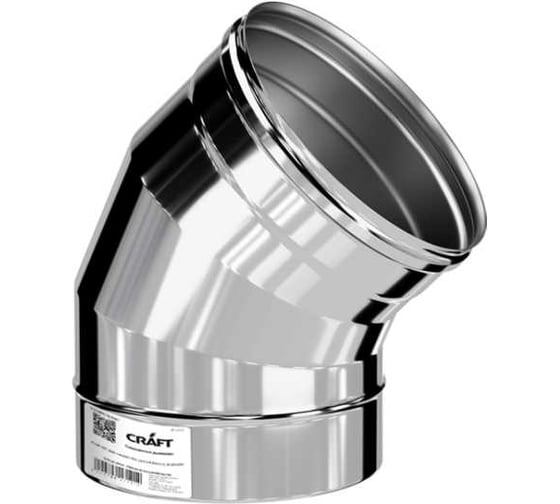 колено КРАФТ ГАЗ 45 (316/0,5) Ф250 c320704