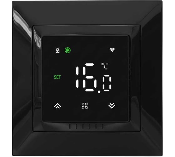 Терморегулятор СТН Logic LS7 Черный СТН LS7-черный