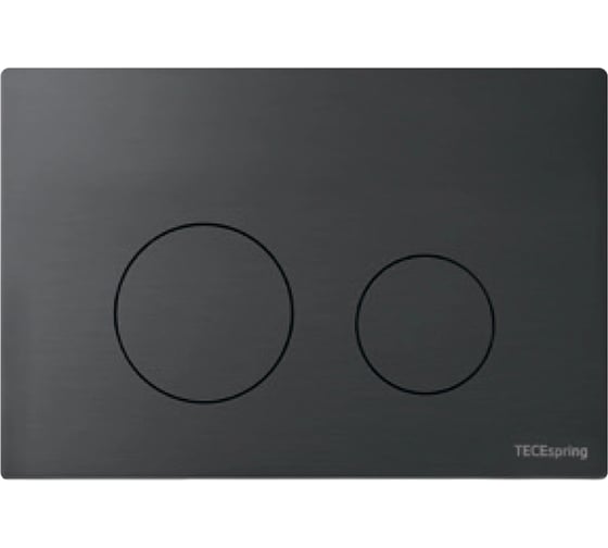 Панель смыва TECEspring loop нержавеющая сталь, сатин gun metal PVD, покрытие против отпечатков пальцев S240523