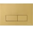Панель смыва TECEspring S прямоугольные клавиши, нержавеющая сталь, сатин gold PVD, покрытие против отпечатков пальцев S240511 1