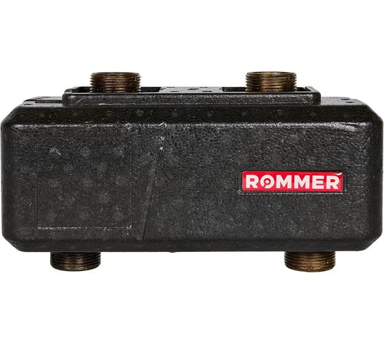 Гидравлическая стрелка ROMMER 1 1/4, 4,53 м3/час, в теплоизоляции RDG-1015-004001 PEE9H56D5UT10A