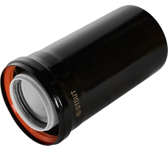 Удлинитель дымохода конденсационный коаксиальный STOUT SCR-8012-600250 D80(п-м)/125(п- PEE9H4MMBMHV2K