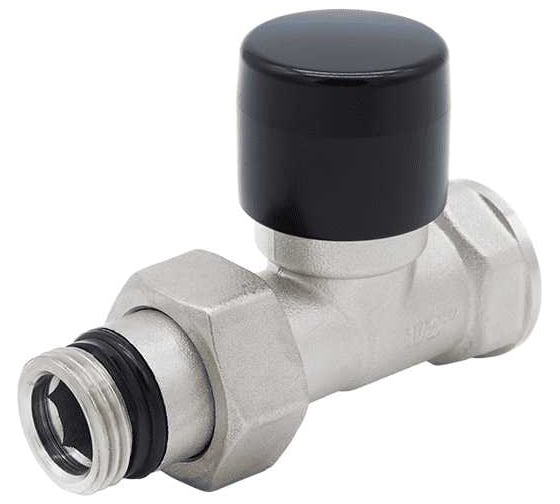 Клапан запорный прямой DR 1/2x1/2, с уплотнительным кольцом 0057.15N0M0AP