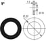 Прокладка резиновая AV Engineering 1, 30x19x2 мм, 100 шт. ЦИ-0259577500 2