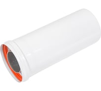 Удлинитель дымохода KRATS коаксиальный, раструбн. 60/100 L 250 Y-025M