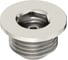 Спускной клапан Сунержа d 28 мм / G 1/2" НР Матовый белый30-1200-2812 1
