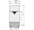 Сунержа Головка терморегулирующая Termostat TRV (Сатин) 071-1308-1006 2