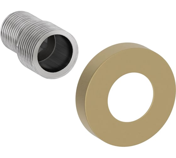 Отражатель Сунержа TUBE d 50 с эксцентриком (G 1/2" НР х G 3/4" НР) Золотой шёлк32-1507-0000