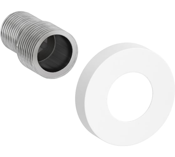 Отражатель Сунержа TUBE d 50 с эксцентриком (G 1/2" НР х G 3/4" НР) Матовый белый30-1507-0000