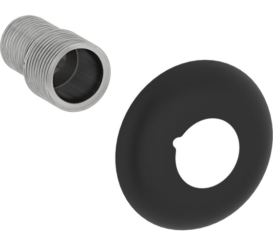 Отражатель Стилье d 60 с эксцентриком (G 1/2" НР х G 3/4" НР) Матовый чёрный31100-3400