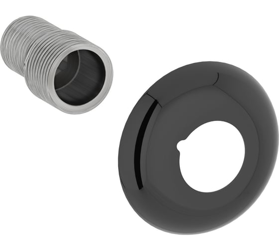 Отражатель Стилье d 60 с эксцентриком (G 1/2" НР х G 3/4" НР) Чёрный17100-3400