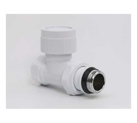 Клапан термостатический для радиатора GUARDO прямой, 1/2, 1/2 ВР x 1/2 НР GRD-TP12-R9016(M)