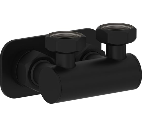 Модуль Сунержа EU50 2x3/4", угловой, сатин 071-1538-3434