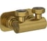 Модуль Сунержа EU50 2x3/4", угловой, состаренная латунь 051-1538-3434 1