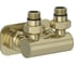 Модуль Сунержа EU50 2x1/2", угловой, шампань 020-1536-1234 1