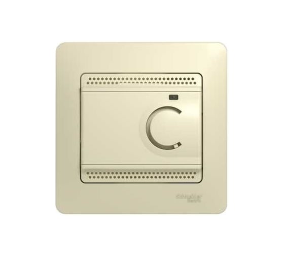 Термостат теплого пола Systeme Electric ( Schneider Electric) GLOSSA электрон. с датчиком 10A беж. SchE GSL000238 4 шт 13606480658195