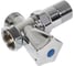 Вентиль-тройник для подключения сантехнических приборов MVI 3/4" BV.460.05 2