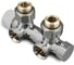 Узел нижнего подключения Primoclima armature Multilink 1/2x3/4 дюйма, термостатический, хром PC730SW 1