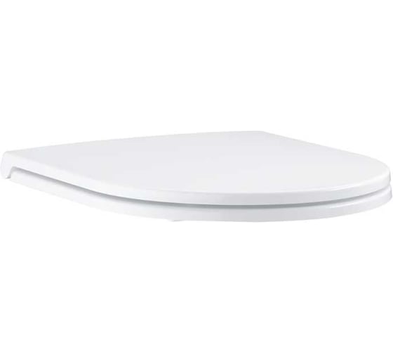 Сиденье для унитаза Grohe Bau Ceramic с микролифтом, белое 39913001